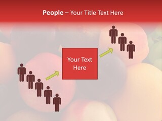 Many Different Colorful Fruits PowerPoint Template