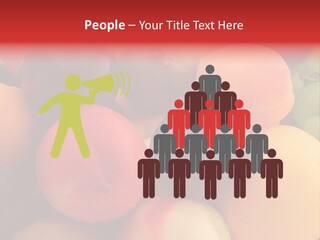 Many Different Colorful Fruits PowerPoint Template