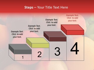 Many Different Colorful Fruits PowerPoint Template