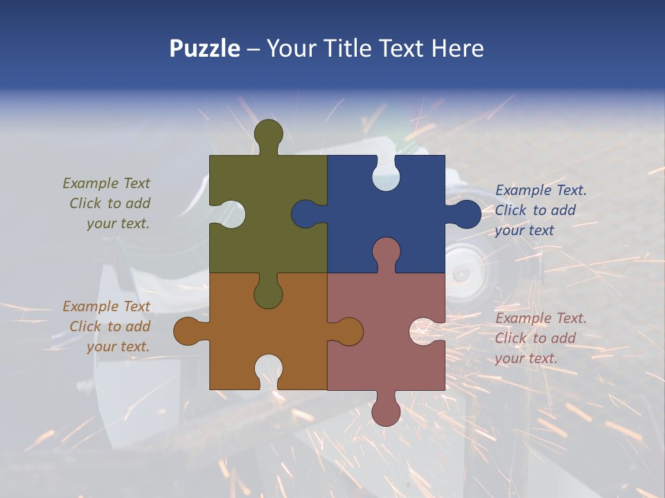 Angle Grinder PowerPoint Template