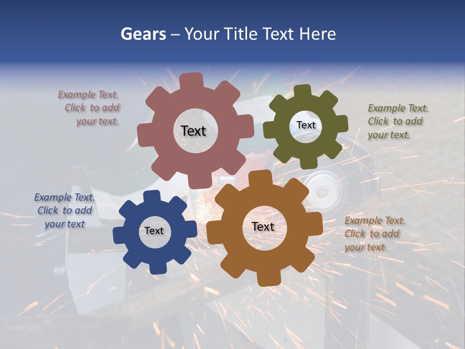 Angle Grinder PowerPoint Template