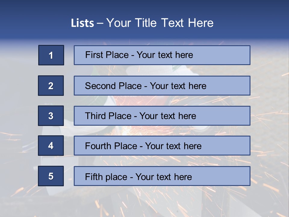 Angle Grinder PowerPoint Template