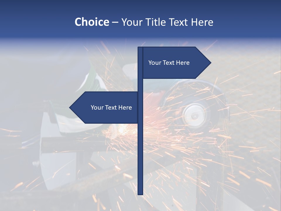 Angle Grinder PowerPoint Template