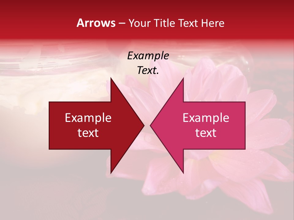 Cosmetic Moisturizing Cream With Flowers PowerPoint Template