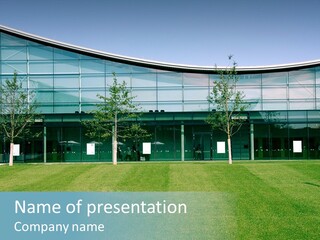 Modern Industrial Building PowerPoint Template