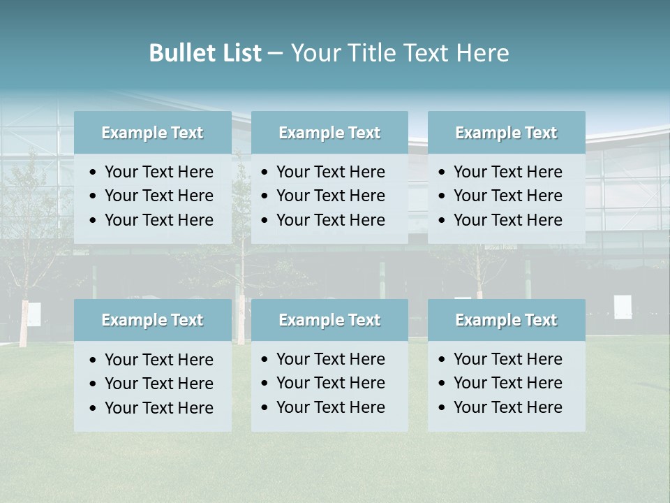 Modern Industrial Building PowerPoint Template