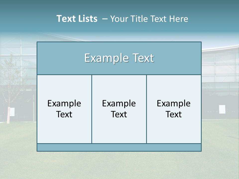 Modern Industrial Building PowerPoint Template