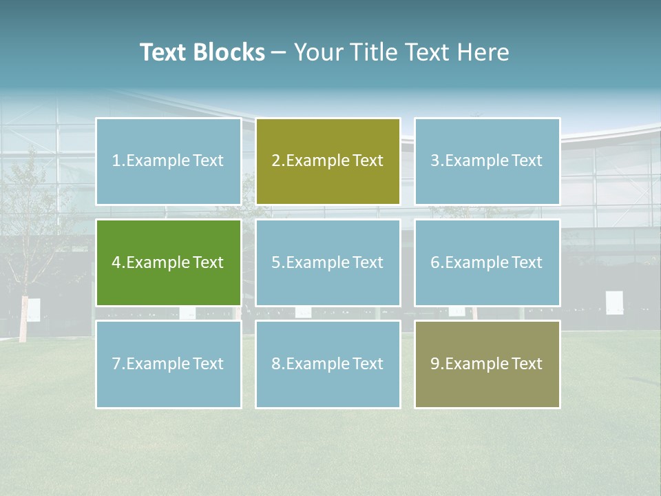 Modern Industrial Building PowerPoint Template