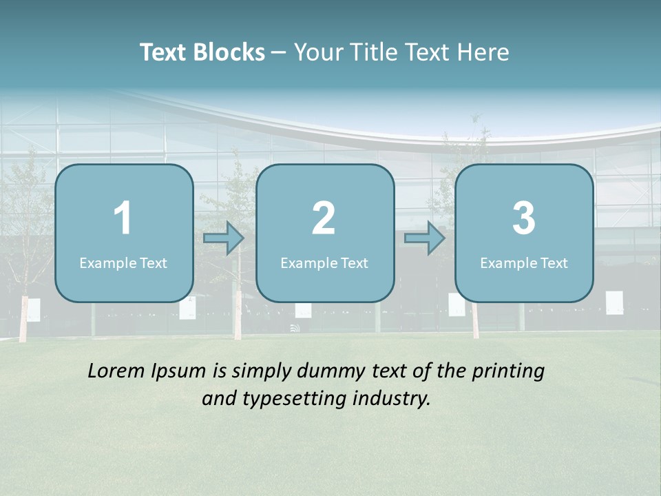 Modern Industrial Building PowerPoint Template