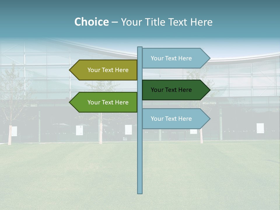 Modern Industrial Building PowerPoint Template