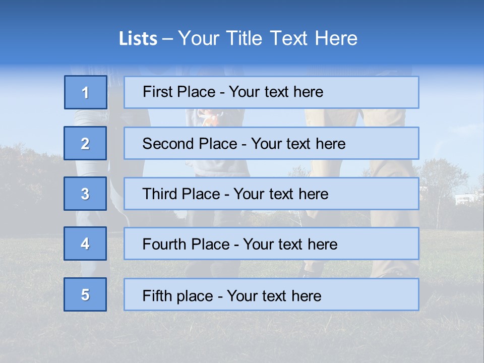 Boy And Parent's Hands PowerPoint Template