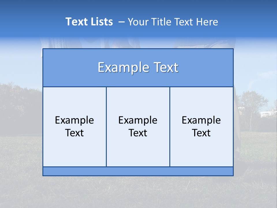 Boy And Parent's Hands PowerPoint Template
