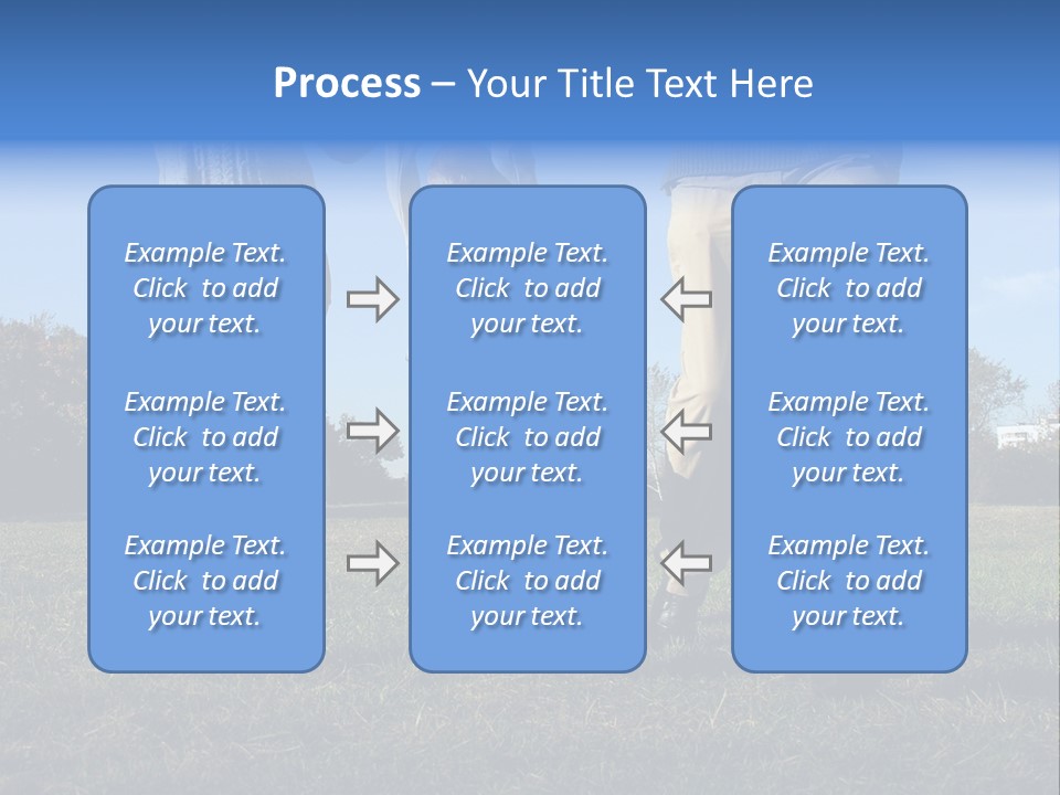 Boy And Parent's Hands PowerPoint Template