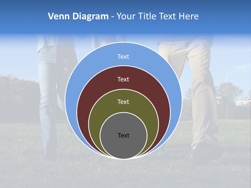 Boy And Parent's Hands PowerPoint Template