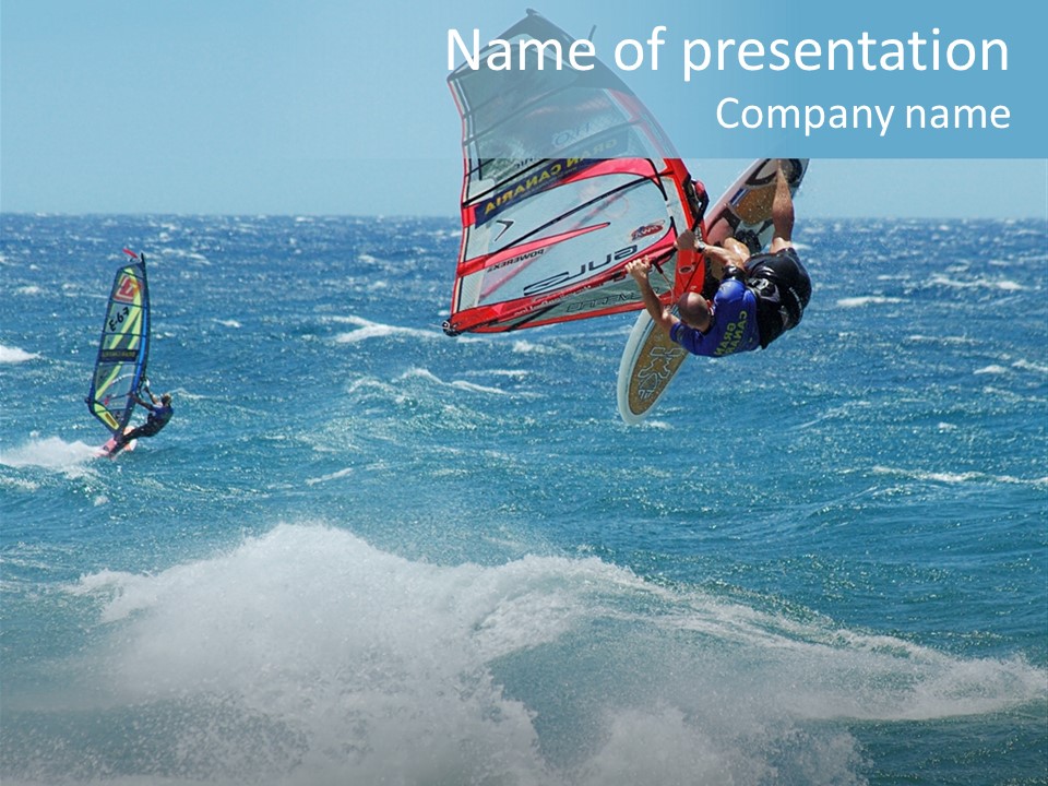 Competition Pwa Slam 2005, Isles De Canaries PowerPoint Template