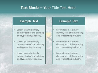 A Kayaker PowerPoint Template
