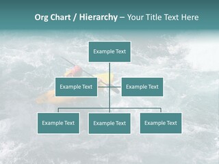 A Kayaker PowerPoint Template