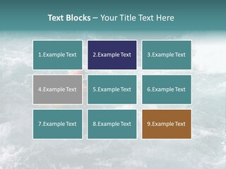 A Kayaker PowerPoint Template