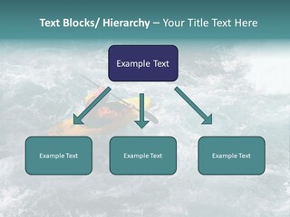 A Kayaker PowerPoint Template