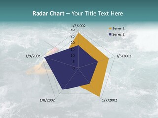 A Kayaker PowerPoint Template