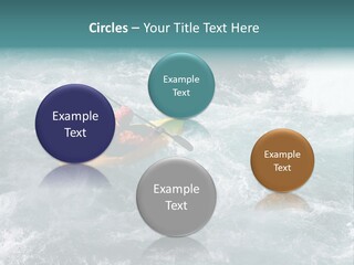 A Kayaker PowerPoint Template