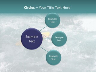 A Kayaker PowerPoint Template