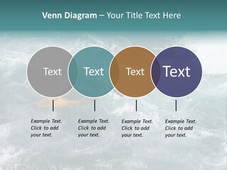 A Kayaker PowerPoint Template
