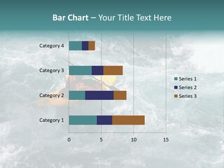 A Kayaker PowerPoint Template