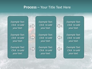 A Kayaker PowerPoint Template
