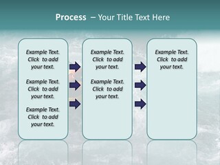 A Kayaker PowerPoint Template