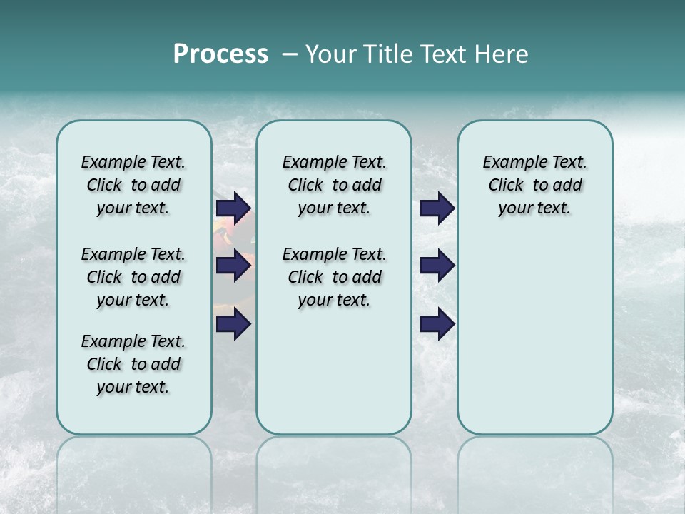 A Kayaker PowerPoint Template