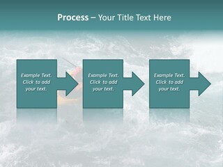 A Kayaker PowerPoint Template