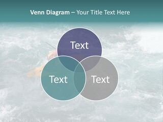 A Kayaker PowerPoint Template