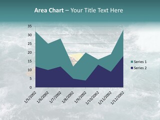 A Kayaker PowerPoint Template