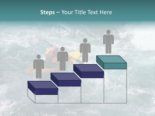 A Kayaker PowerPoint Template