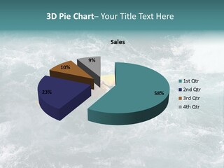 A Kayaker PowerPoint Template