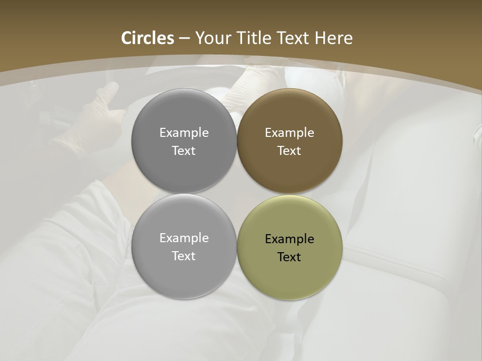 Taking Care Of Her Body PowerPoint Template