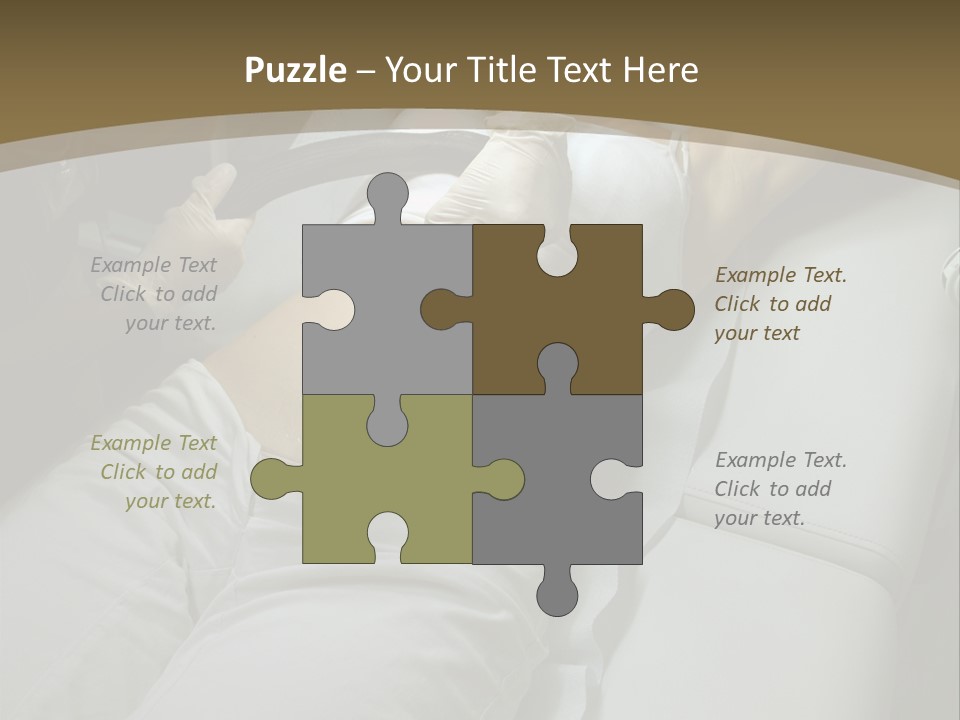 Taking Care Of Her Body PowerPoint Template