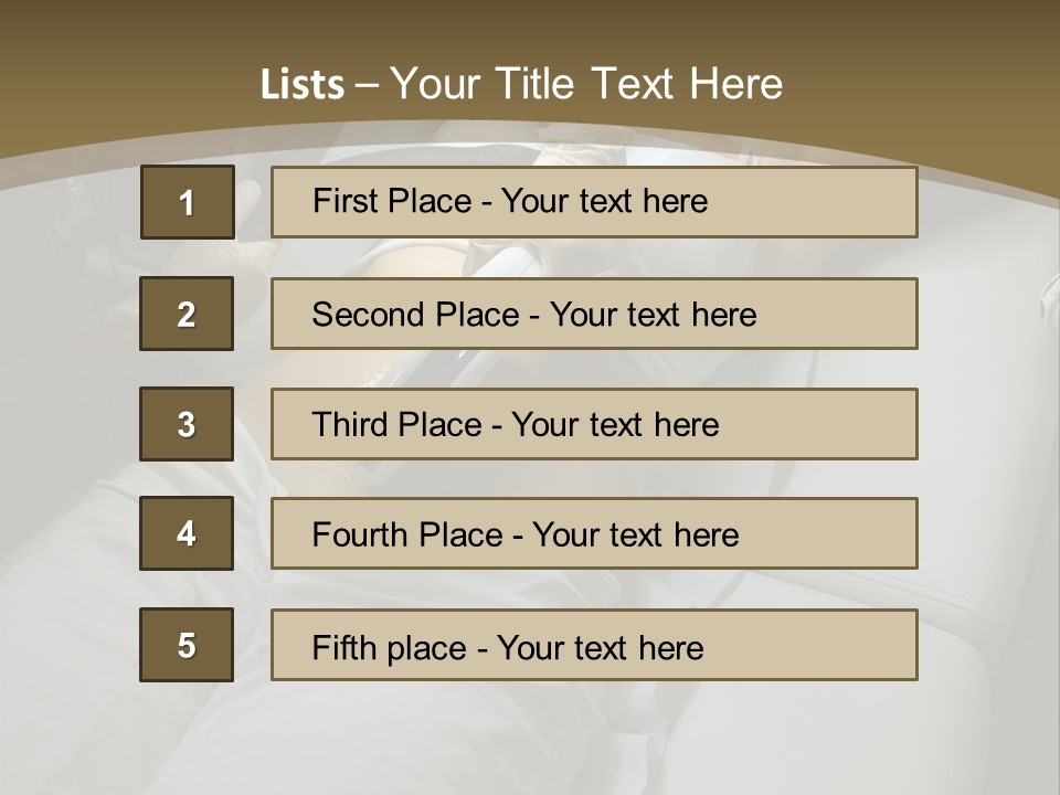 Taking Care Of Her Body PowerPoint Template