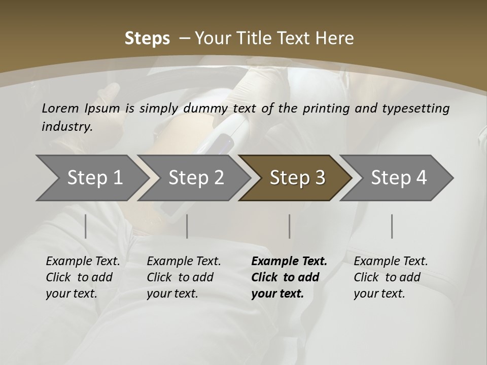 Taking Care Of Her Body PowerPoint Template
