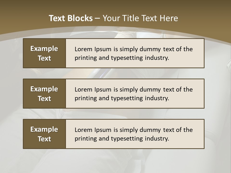 Taking Care Of Her Body PowerPoint Template