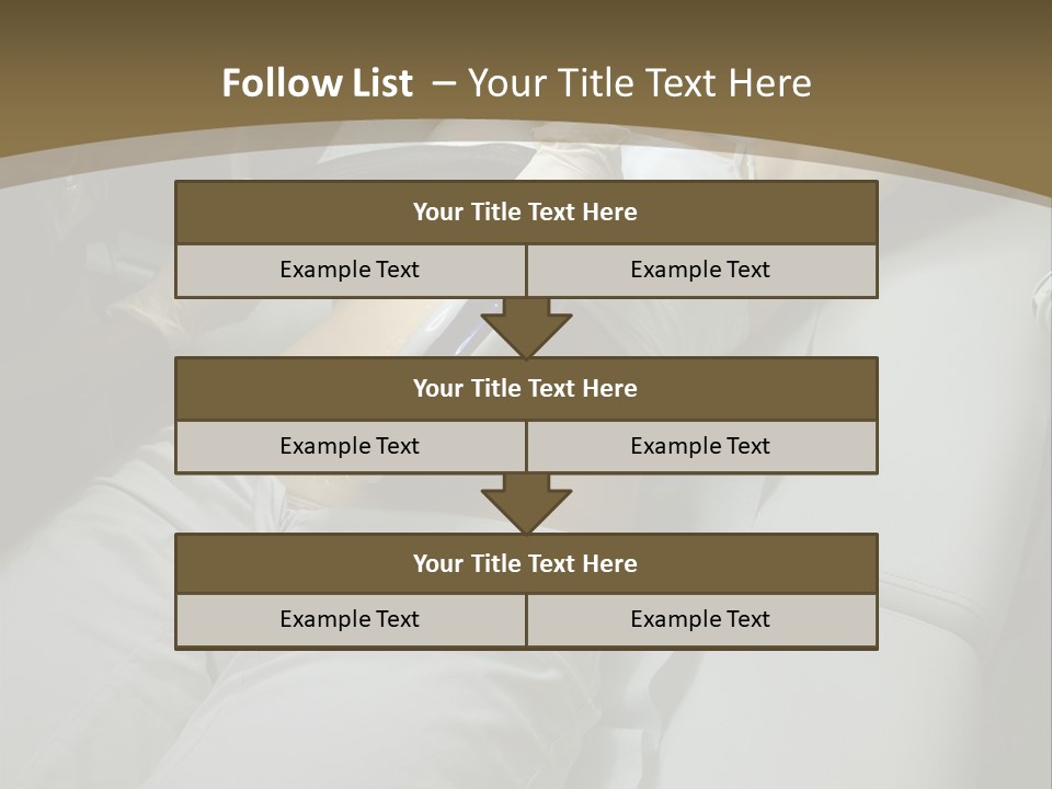 Taking Care Of Her Body PowerPoint Template