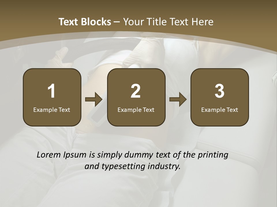 Taking Care Of Her Body PowerPoint Template