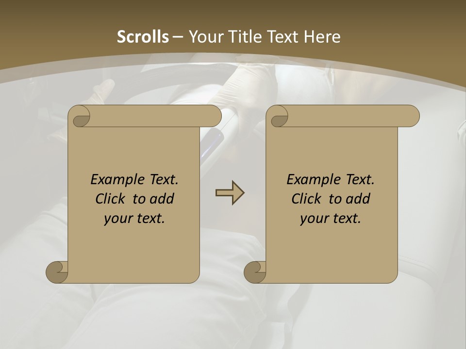 Taking Care Of Her Body PowerPoint Template
