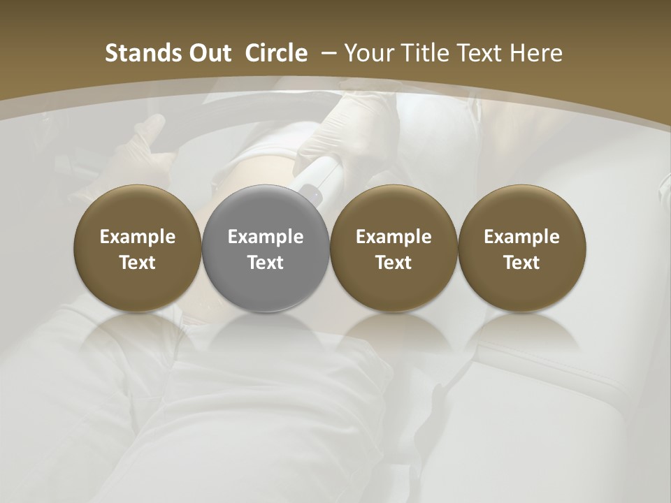 Taking Care Of Her Body PowerPoint Template