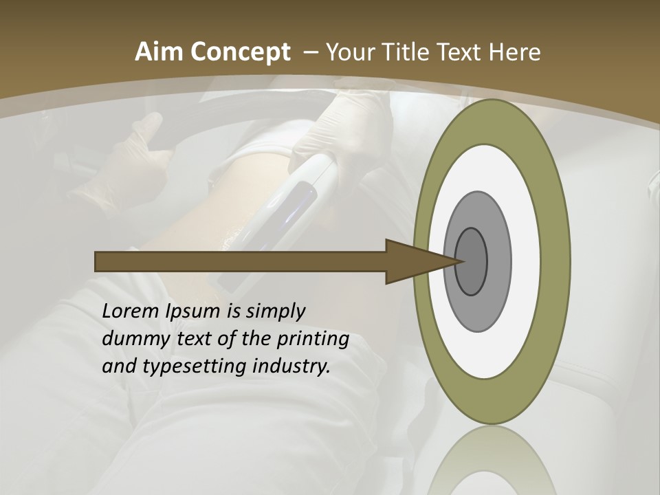 Taking Care Of Her Body PowerPoint Template