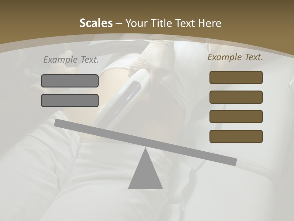 Taking Care Of Her Body PowerPoint Template