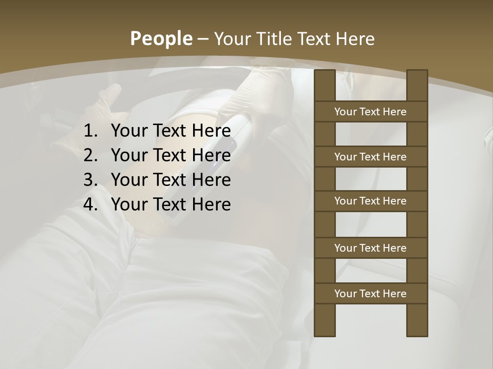 Taking Care Of Her Body PowerPoint Template