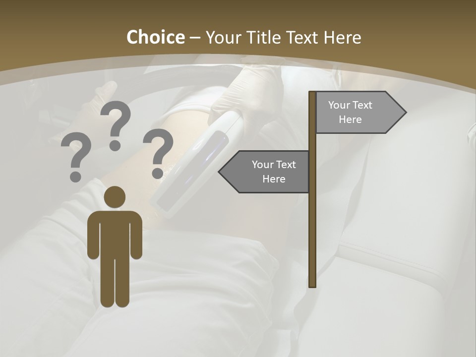 Taking Care Of Her Body PowerPoint Template