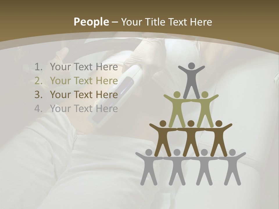 Taking Care Of Her Body PowerPoint Template